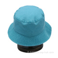 Cappelli da ricamo in cotone a blu di pavone